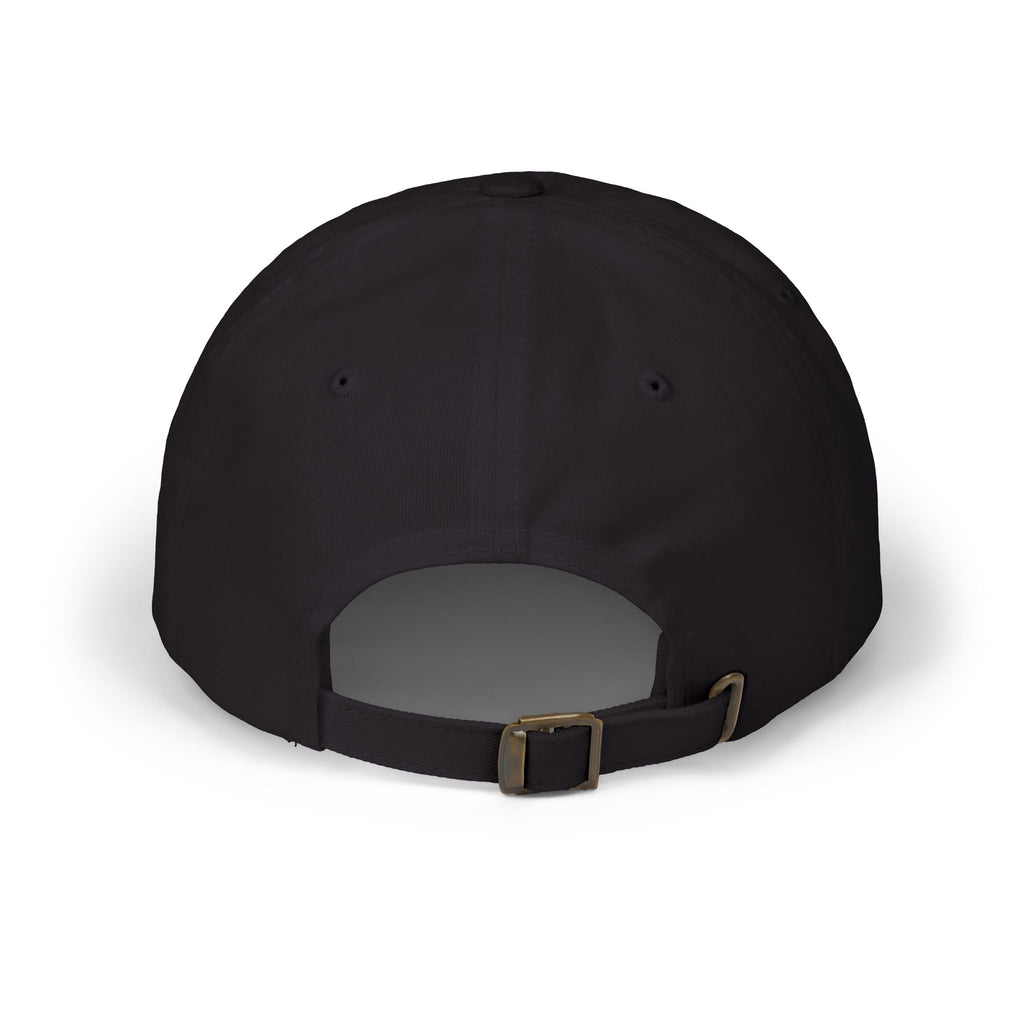 Embroidered Classic Dad Cap White Logo